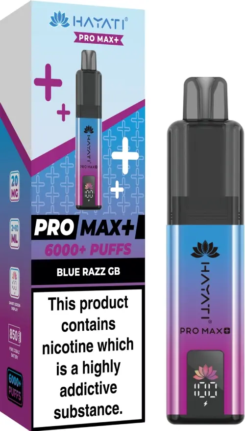 Hayati Pro Max Plus Blue Razz GB